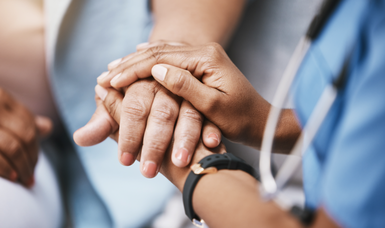 Doctor making house call to help patient